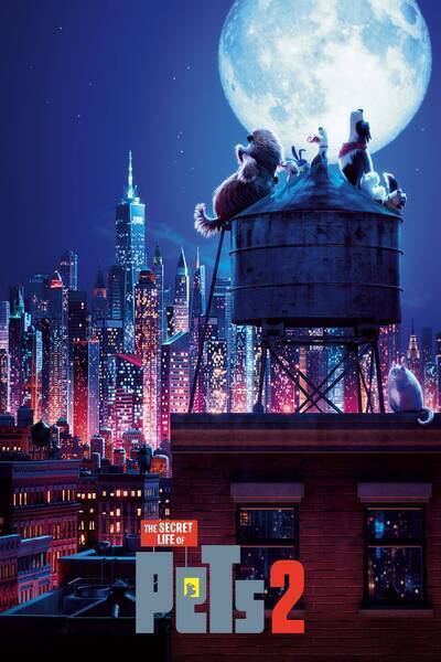 The Secret Life of Pets 2 Hindi Dubbed Movie Poster (2019)