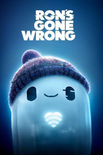 Ron's Gone Wrong Hindi Dubbed Movie Poster (2021)