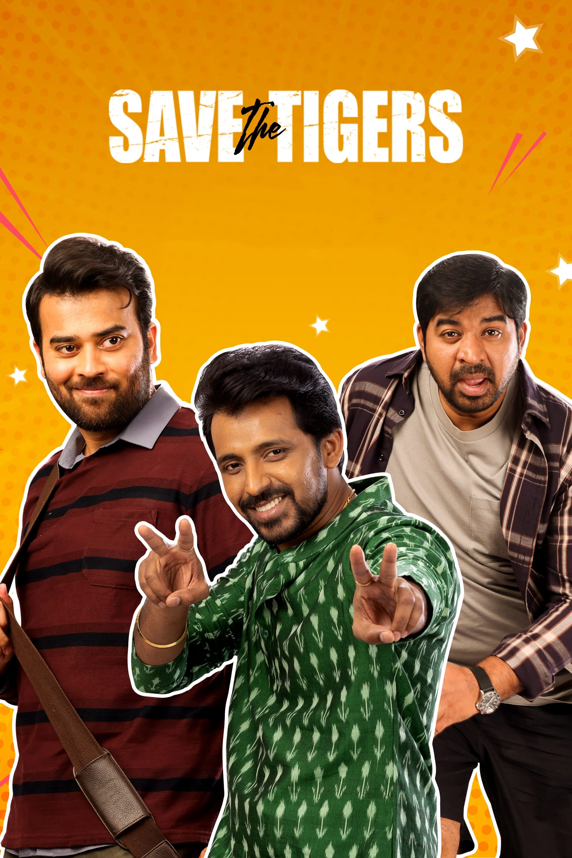 Save the Tigers Hindi Dubbed Movie Poster (2023)