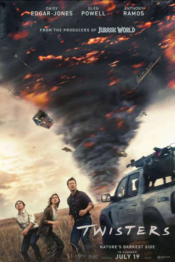 Twisters Hindi Dubbed Movie Poster 