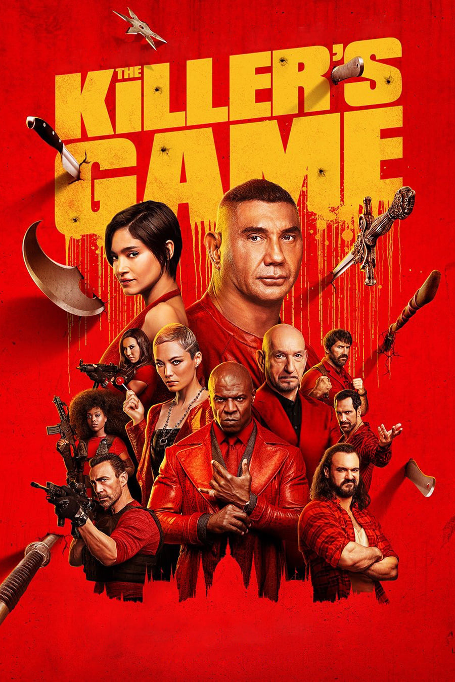 The Killer's Game Hindi Dubbed Movie Poster (2024)